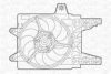 MAGNETI MARELLI 069402281010 Fan, radiator
